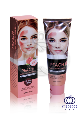 Маска-плёнка Peach Moisturizing Mask с персиком
