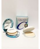 Увлажняющая пудра для лица с коллагеном Enough Collagen Hydro Moisture Two Way Cake № 13 + запаска УЦЕНКА фото
