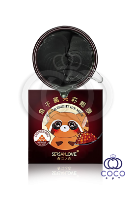 Гидрогелевые патчи Sersanlove Caviar Bright Hydrating Eye Mask 60 штук