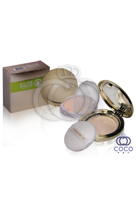 Пудра Cellio Aloe Two-Way Cake SPF 30 PA++ со сменным блоком
