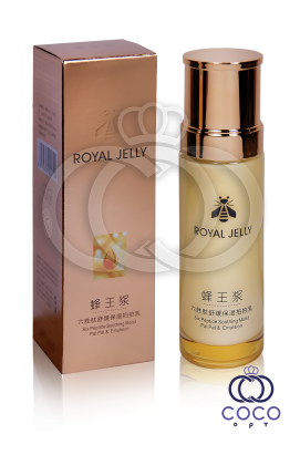 Эмульсия для лица Royal Jelly Six Peptide Soothing Moist Pat Pat & Emulsion