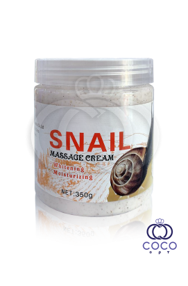 Скраб для лица и тела Snail Massage Cream с муцином улитки