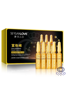 Набор сывороток в ампулах с фуллереном Sersanlove Fulleenes Repair Essence Beautiful Skin Essence 7*2 ml