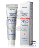 Отбеливающая зубная паста с зеленым чаем и содой PSKD Baking Soda Refreshing Cleansing Tothpaste 85 g МЯТАЯ КОРОБКА фото