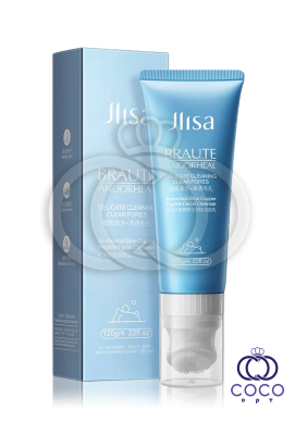 Деликатная пенка для очистки с аминокислотами Jlisa Amino Acid Blue Copper Peptide Facial Cleanser