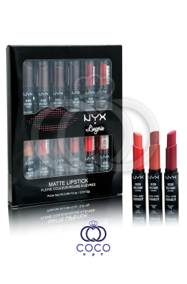 Набор помад для губ NYX Professional Makeup High Voltage Lipstick