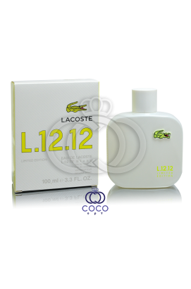 Туалетная вода Lacoste Eau De L.12.12 Blanc Limited Edition в мятой упаковке
