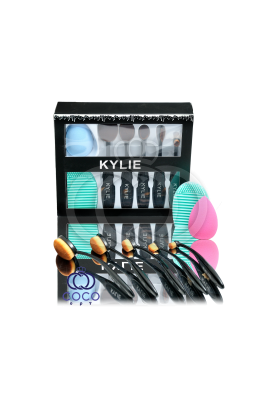 Набор кистей и спонжей для макияжа Kylie 